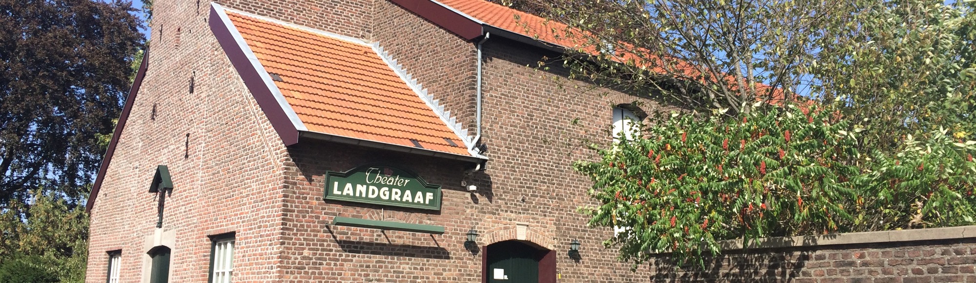 Vooraanzicht van het Theater in Landgraaf